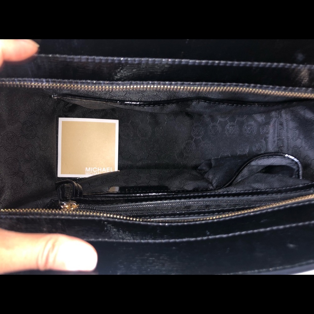 Authentic Black MK Selma Satchel - Picture 5 of 7